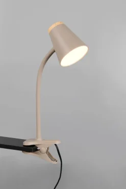 Reality Leuchten Klemmlampe Pongo Beige
