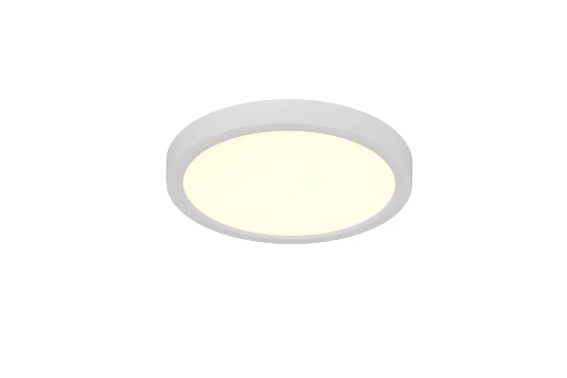 Reality Leuchten LED Deckenlampe Draco Weiß Ø 23 cm
