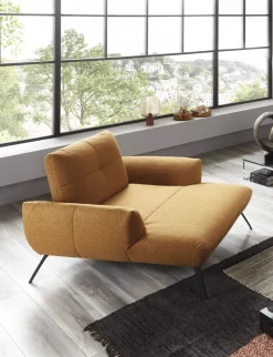 Recamiere Loveseat Dover XC Gelb