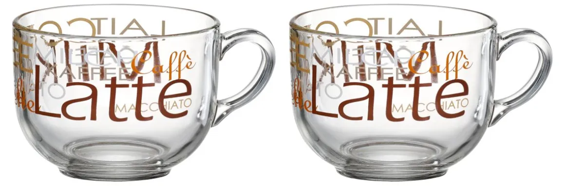 Ritzenhoff & Breker 2er Set Cafe au Lait Tasse Milano 650 ml