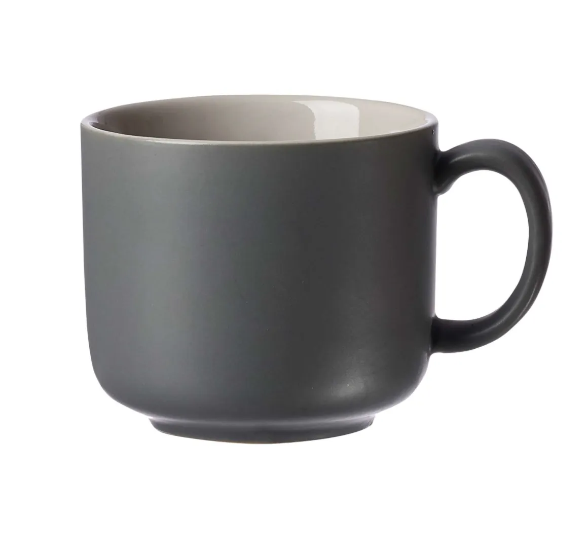 Ritzenhoff & Breker Kaffeebecher Jasper Grau 320ml