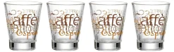Ritzenhoff & Breker 4-tlg Set Trinkgläser Milano 95 ml