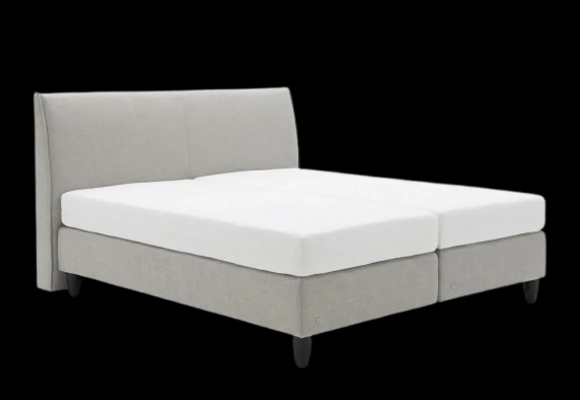 Ruf Boxspringbett Amado Greige 180 x 200 cm
