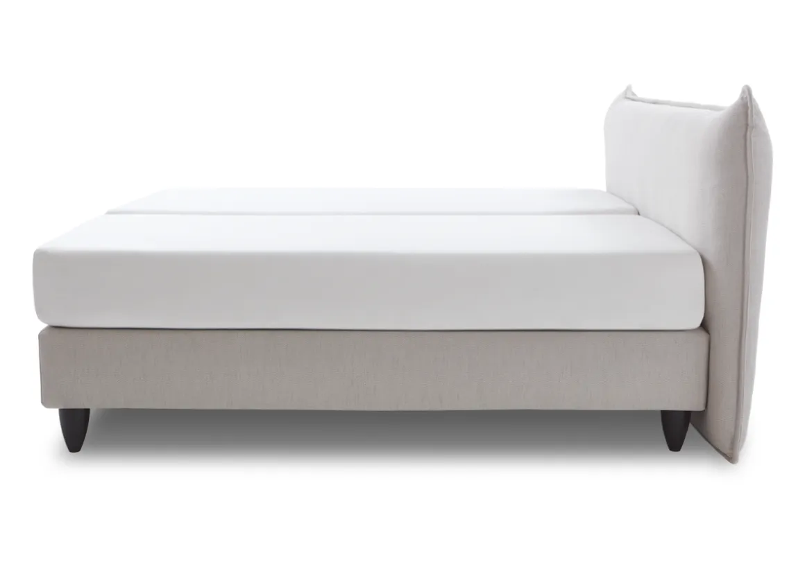Ruf Boxspringbett Sonata Greige 180 x 200 cm