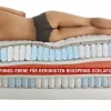 Ruf Boxspringbett Verena mit Bettkasten Grau 180 x 200 cm