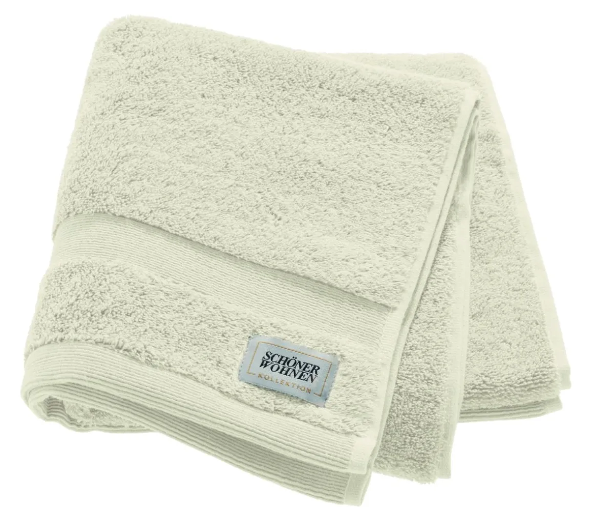 Schöner Wohnen Cuddly Handtuch 50x100cm offwhite