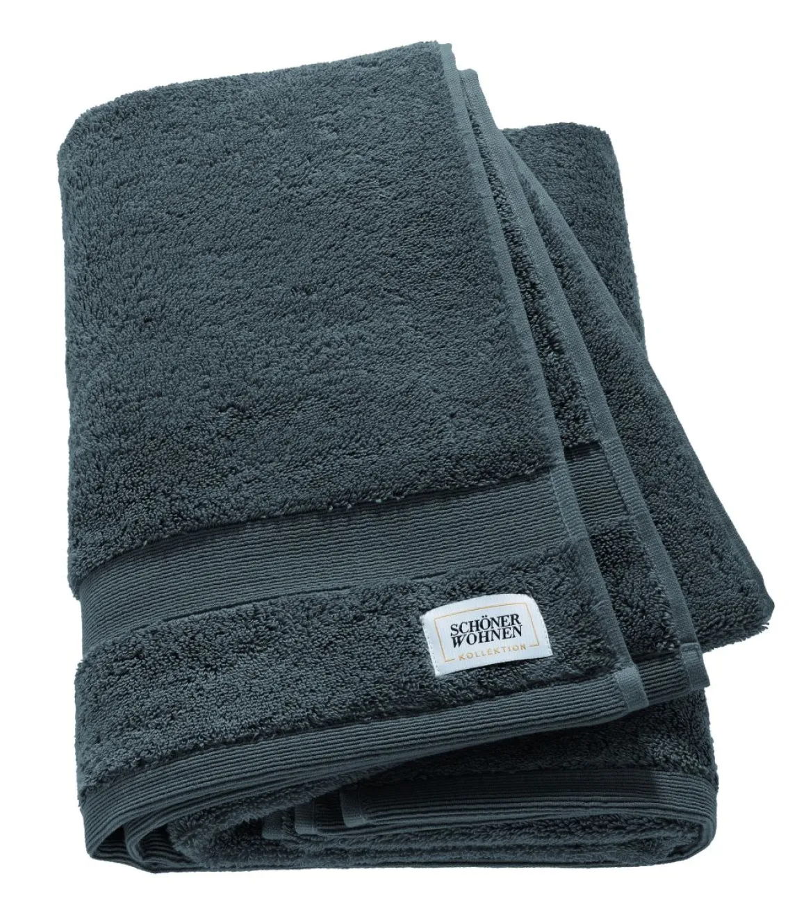 Schöner Wohnen Duschtuch Cuddly Anthrazit 70 x 140 cm