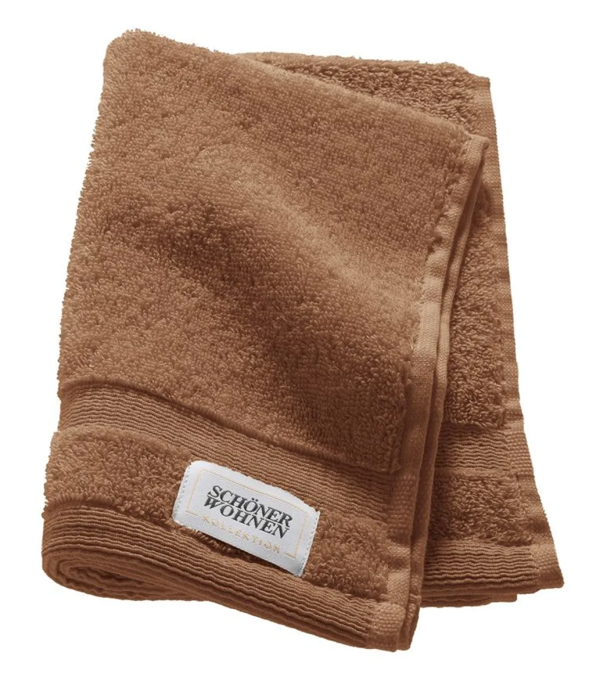 Schöner Wohnen Gästetuch Cuddly Zimt 30 x 50 cm