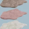 Schöner Wohnen Kunstfell Tender in Schaffelloptik Creme 60 x 90 cm