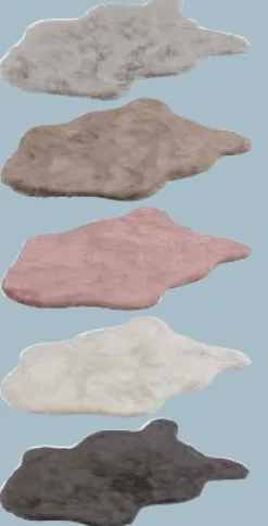 Schöner Wohnen Kunstfell Tender in Schaffelloptik Creme 60 x 90 cm
