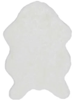 Schöner Wohnen Kunstfell Tender in Schaffelloptik Weiß 60 x 90 cm