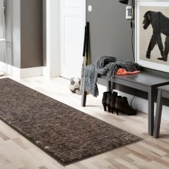 Schöner Wohnen Türmatte Miami Anthrazit-graubraun 67 x 150 cm