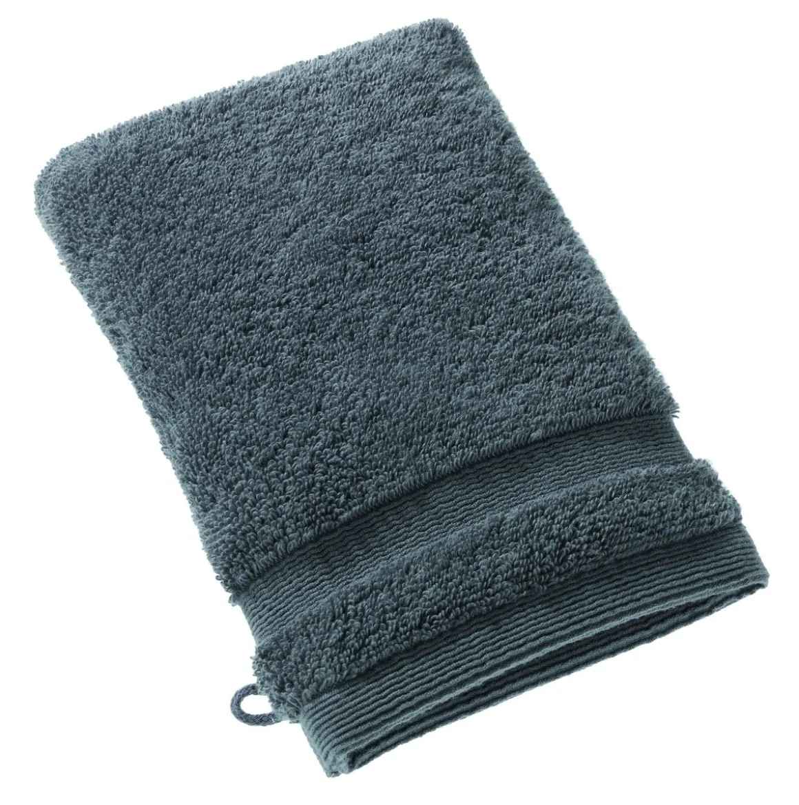 Schöner Wohnen Waschhandschuh Cuddly Anthrazit 16 x 21 cm
