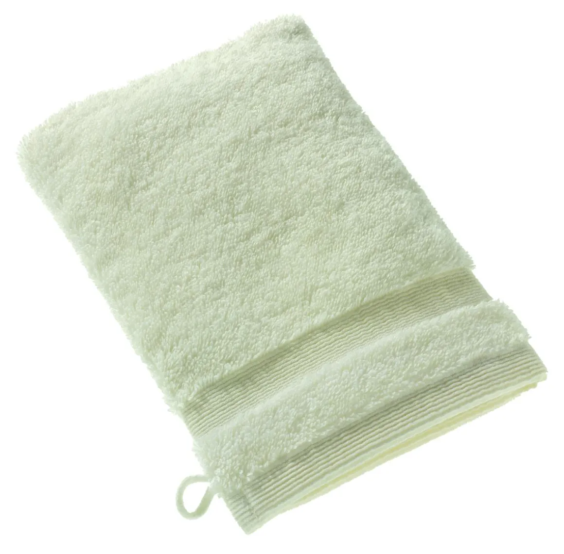 Schöner Wohnen Waschhandschuh Cuddly Offwhite 16 x 21 cm