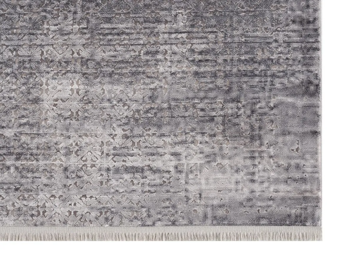 Schöner Wohnen Webteppich Vision anthrazit 80 x 150 cm