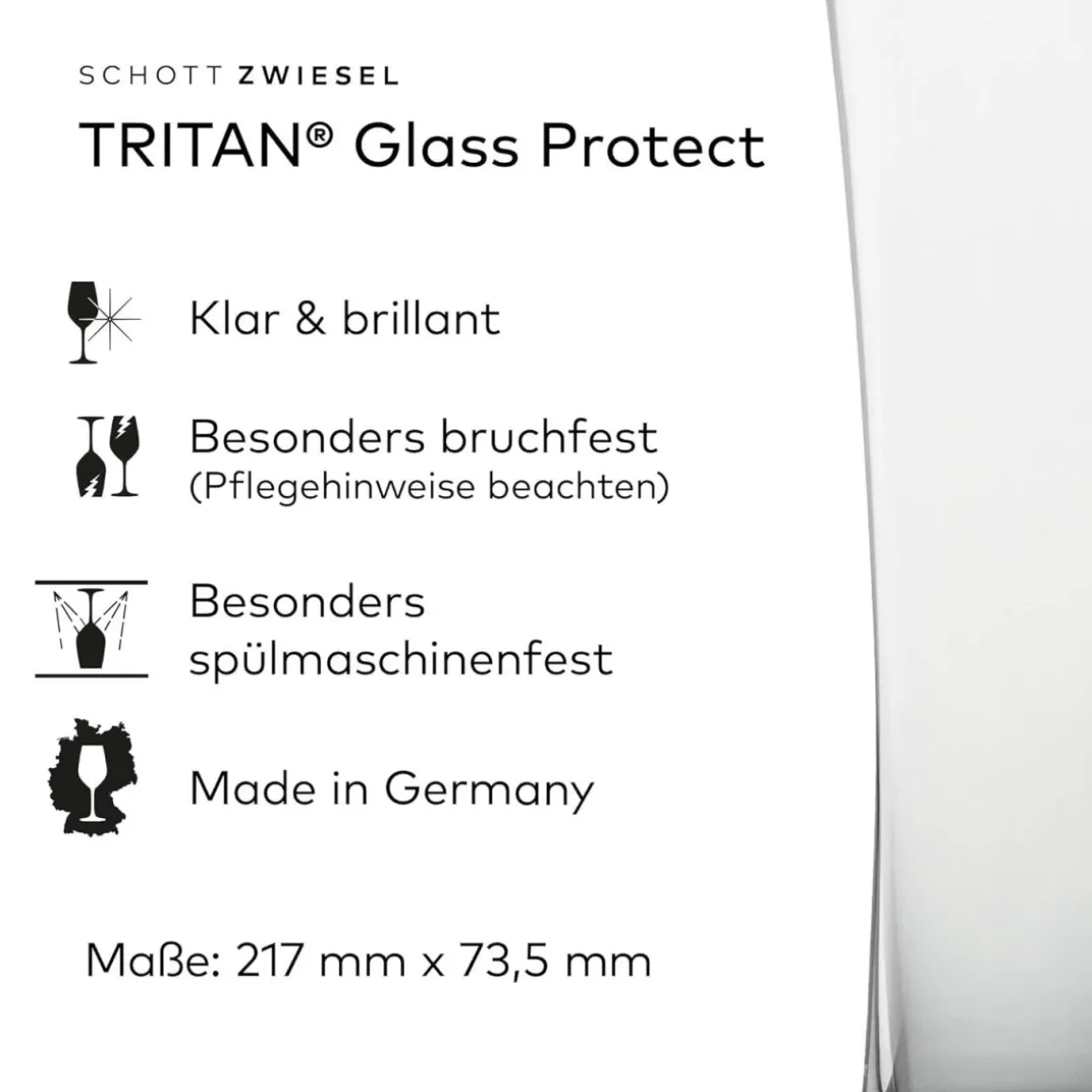 Schott Zwiesel 4er Set Weizenbierglas Beer Basic 0,3 L