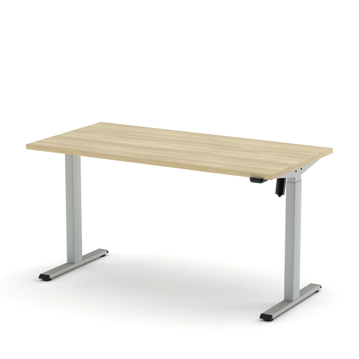 Schreibtisch eComo Akazie Aluminium 120 x 60 cm