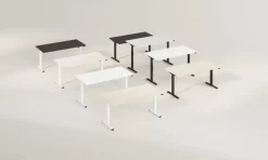 Schreibtisch eComo Schwarz 140 x 70 cm