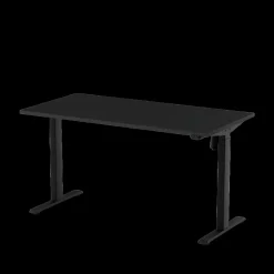 Schreibtisch eComo Schwarz 140 x 70 cm