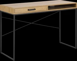 Schreibtisch mit Schublade Seaford Eiche 110 x 45 cm