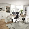 Schreibtisch- Winkel Jasmin Eiche Pinie