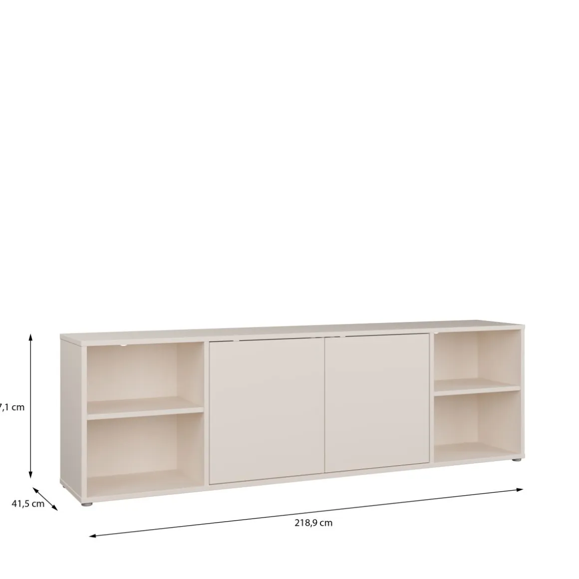 Schuhschrank Alice Springs Salbei 6-türig
