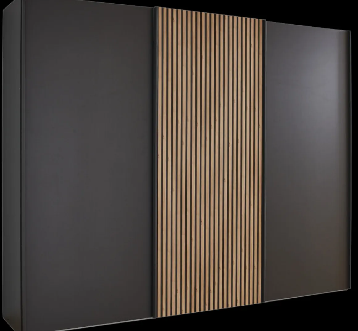 Schwebetürenschrank Denver Graphit