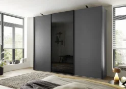 Schwebetürenschrank Dubai Graphit