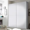 Schwebetürenschrank Puls Weiß