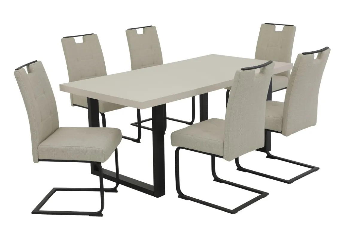 Schwingstuhl Wien Beige