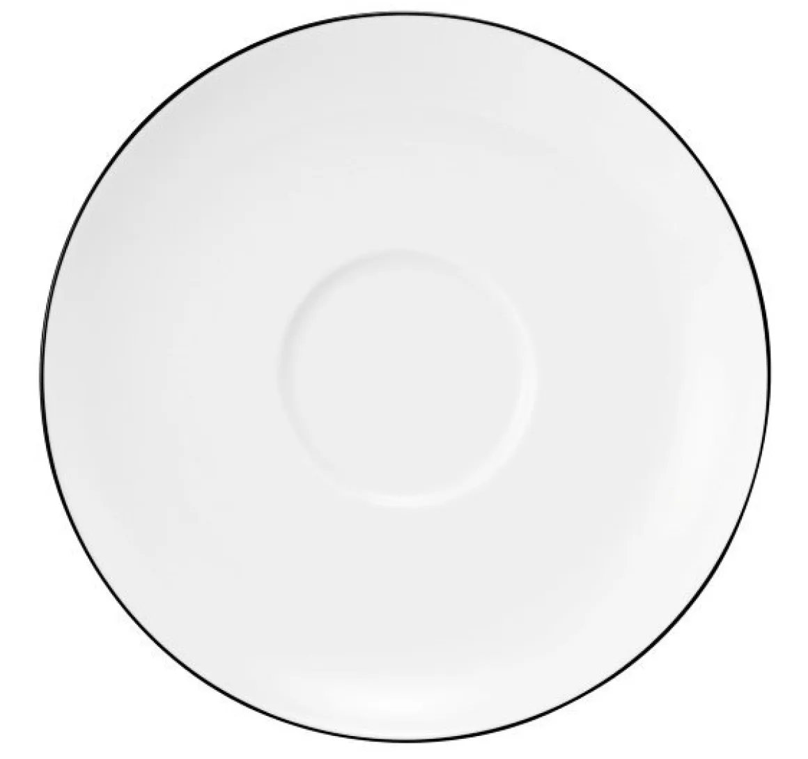 Seltmann Weiden Untertasse Lido Black Line 16 cm
