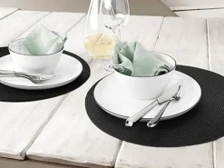 Seltmann Weiden Untertasse Lido Black Line 16 cm