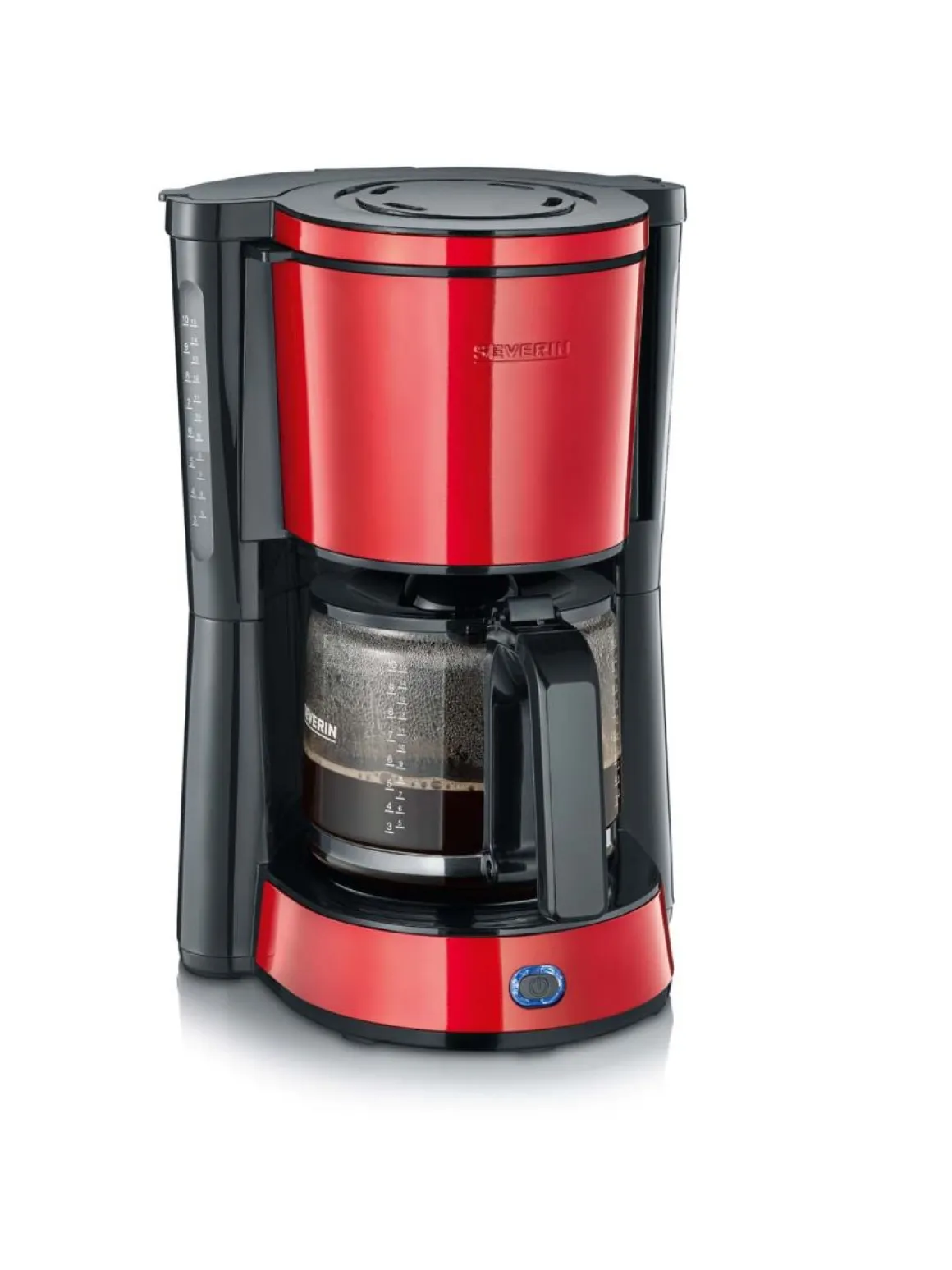 Severin Kaffeemaschine Type fire red metallic