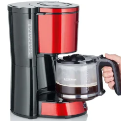 Severin Kaffeemaschine Type fire red metallic
