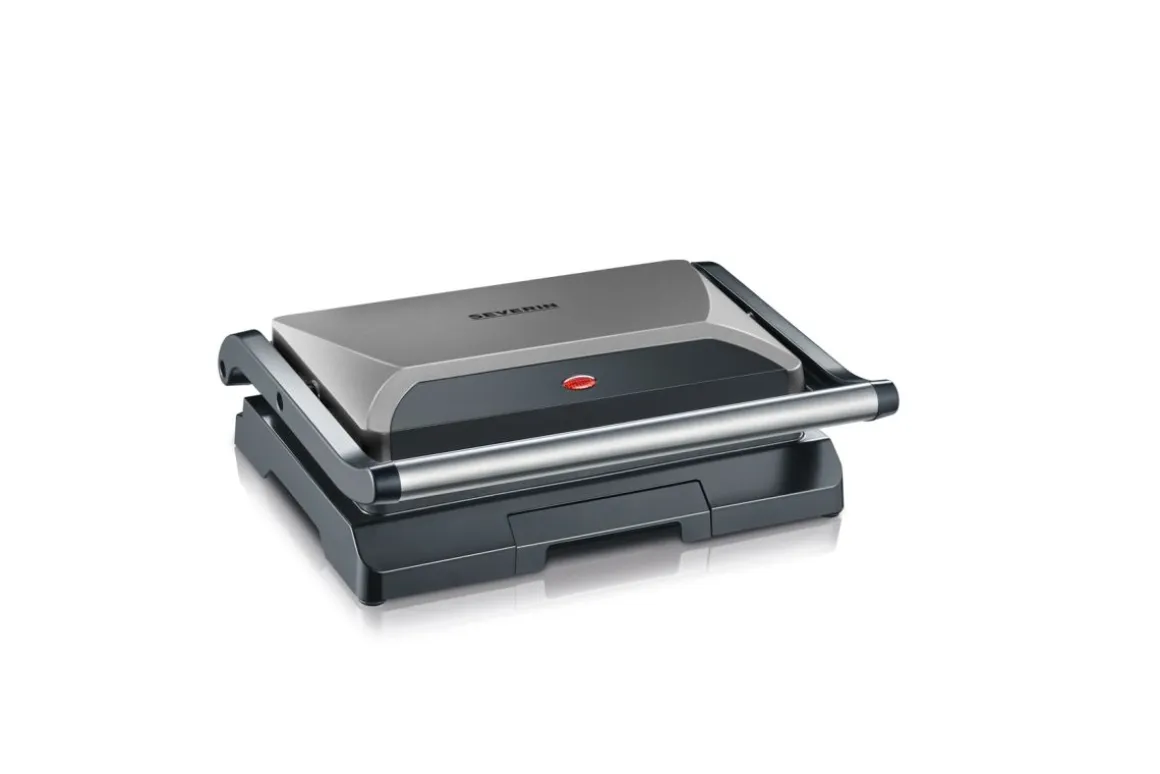 Severin Kompakt-Multigrill metallic grau/schwarz