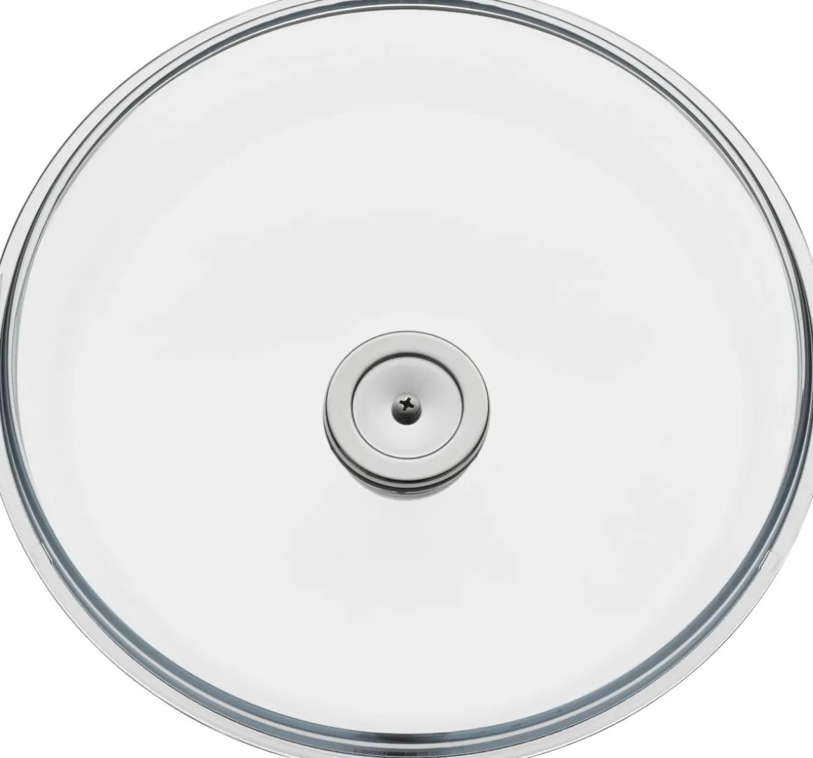 Silit Glasdeckel mit Metallknauf 24 cm