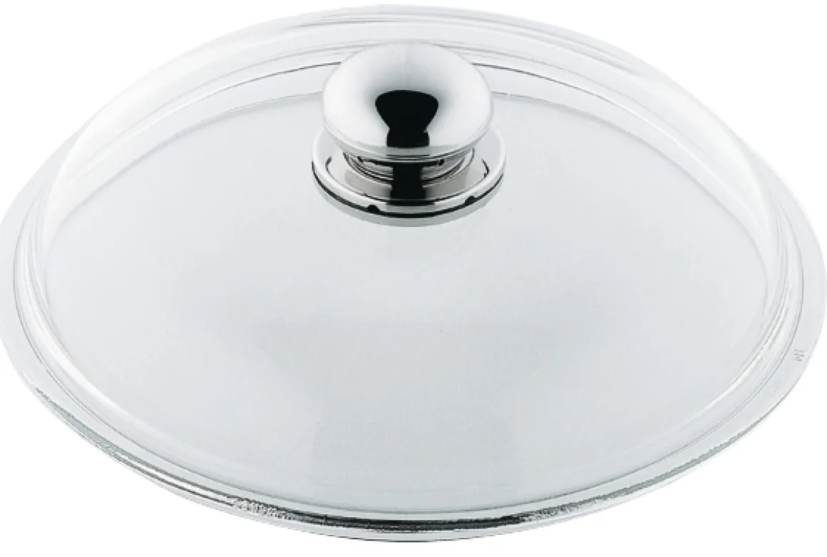 Silit Glasdeckel mit Metallknauf 24 cm