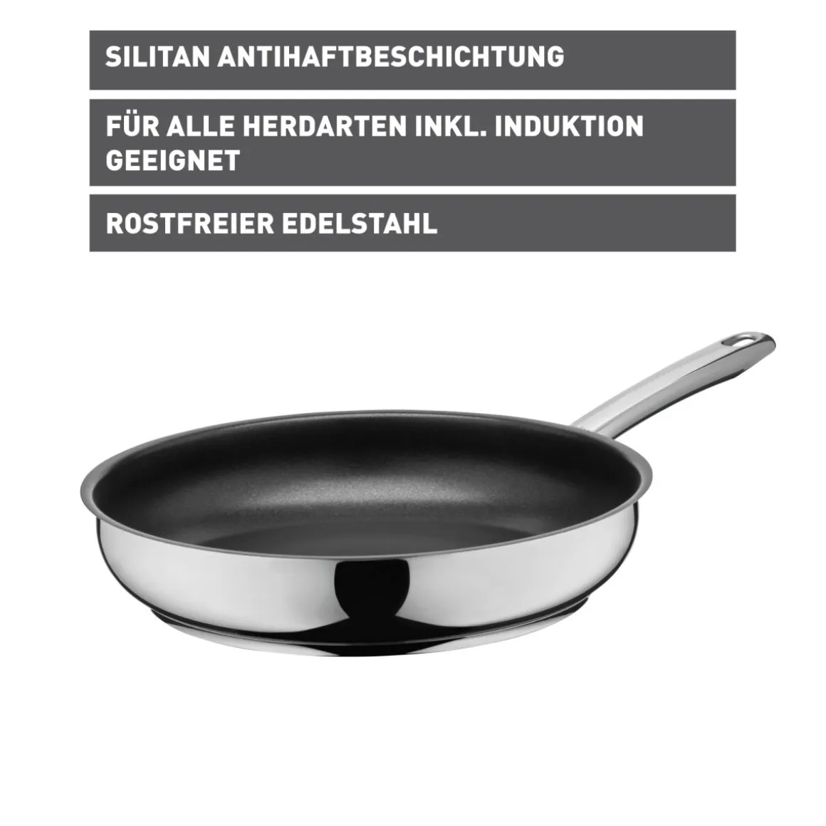 Silit Stielpfanne Calabria mit Edelstahlgriff Ø 20 cm