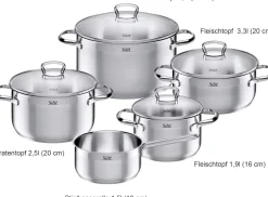 Silit 5-tlg Topf-Set Toskana