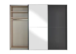 Staud Schwebetürenschrank Studioline anthrazit