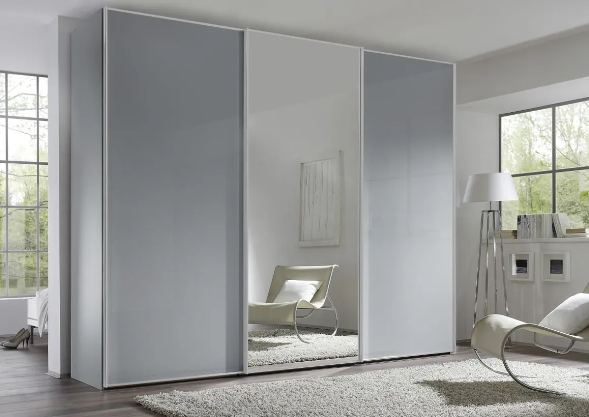 Staud Schwebetürenschrank Studioline Plus hellgrau