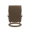 Stressless Sessel David M Classic mit Hocker Almond