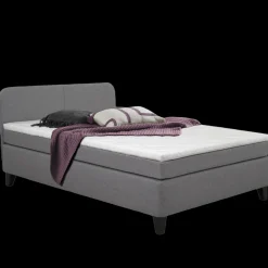 Sun Garden Boxspringbett Joliet Grau 140 x 200 cm