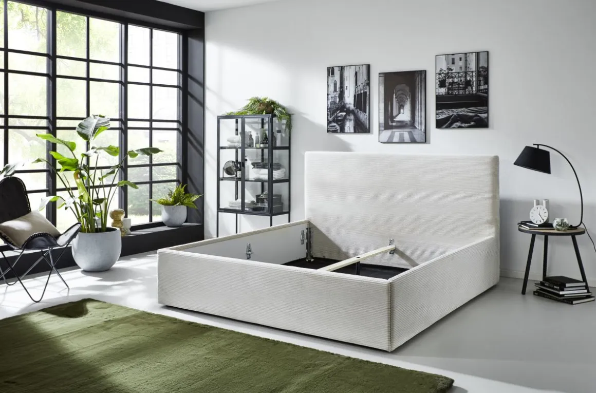 Sun Garden Cord Polsterbett Calgary Natur 180 x 200 cm