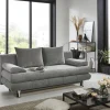 Sun Garden Schlafsofa Benfeld mit Stauraum Grau