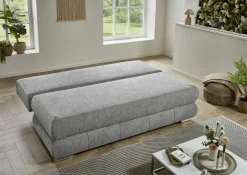 Sun Garden Schlafsofa Borna silber