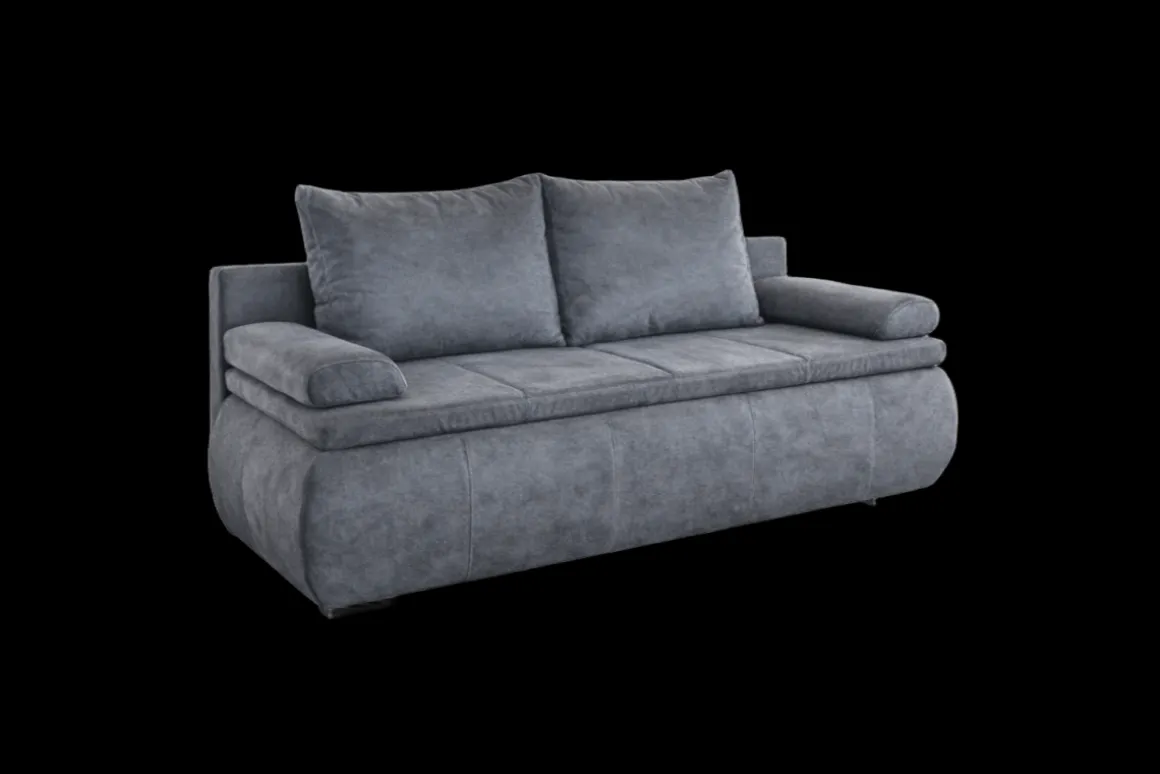 Sun Garden Schlafsofa Lenon mit Stauraum Grau