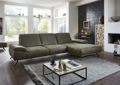 Systempolster Ecksofa 18063 Aurelia Olive