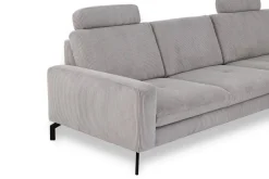 Systempolster Ecksofa 20110 Cord Grau