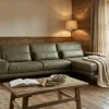 Systempolster Ecksofa 1136 Olive